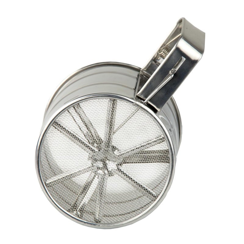 Home Basics Stainless Steel Flour Sifter,Silver - Image 2